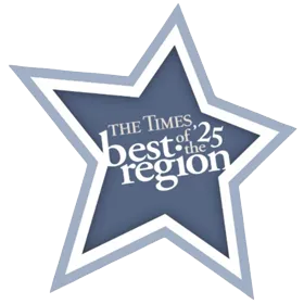 The Times Best Of The Region '25 Badge The Times Best Of The Region '25 Badge